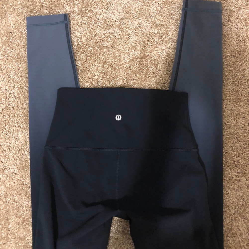 LULULEMON OMBRÉ  HI-RISE LEGGINGS SZ 6